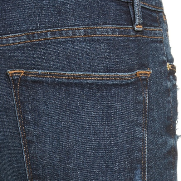 Frame | Le High Skinny Distressed Jeans Montclair - Picture 6 of 8